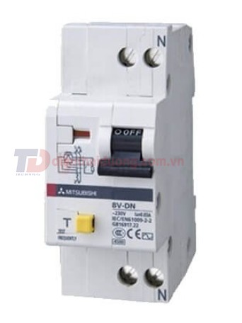 ELCB MITSUBISHI 3P 150A 30mA hoặc 1.2.500mA 25kA ( NV250-CV