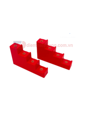 Gối đỡ Busbar kiểu bậc thang MASTER loại CT4-20