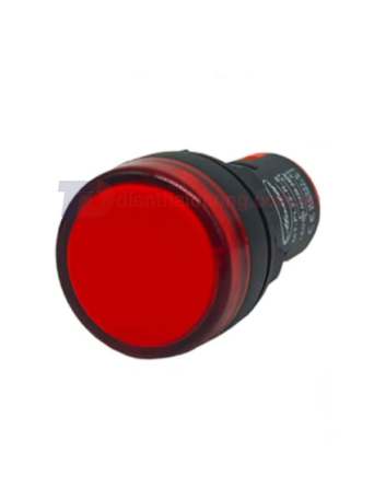 Đèn báo led MASTER Ø22 màu đỏ loại đầu phẳng ( MT-PL22-R-S )