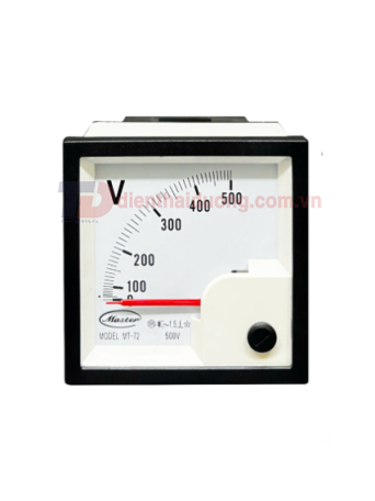 Đồng hồ Volt MASTER 500VAC loại ngoài trời size: 72x72 ( MT-72 )