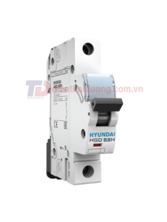 MCB HYUNDAI 1P 6A 10kA ( HGD63H )