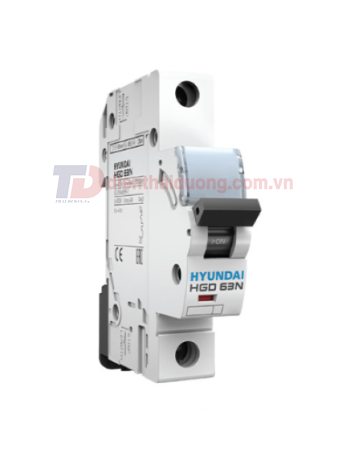 MCB HYUNDAI 1P 16A 6kA ( HGD63N )