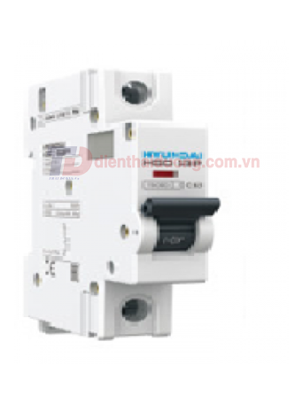 MCB HYUNDAI 1P 25A 6kA ( HGD63N )