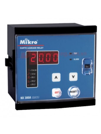 Relay bảo vệ dòng rò Mikro NX300A-230A 