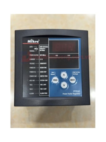 Bộ điều khiển tụ bù 06 cấp MIKRO PFR60-415A (RX)