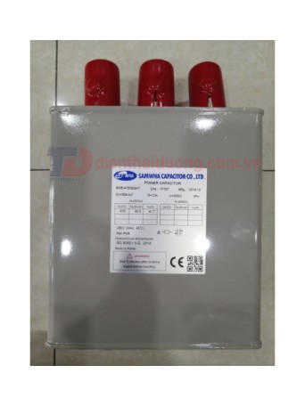 Tụ bù dầu SAMWHA 3P 30KVAr 415V ( SMB-4150300KT )