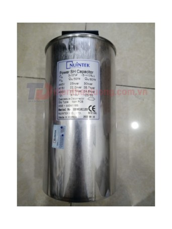 Tụ bù khô NUINTEK 3P 25KVAr 440V ( KNE-4434116S )