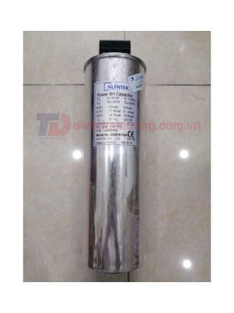 Tụ bù khô NUINTEK 3P 20KVAr 440V ( KNE-4433296S )