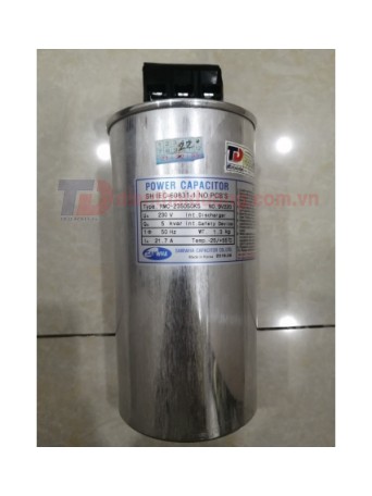 Tụ bù khô SAMWHA 1P 5KVAr 230V ( RMC-235050KS )