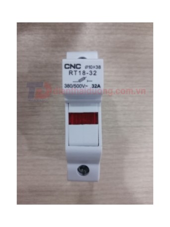 Vỏ cầu chì có đèn báo CNC RT18-32X/ 1P