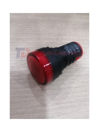 Đèn báo LED Ø22 màu đỏ 220VAC ( AD22-22DS )