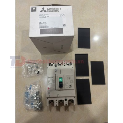 ELCB MITSUBISHI 3P 250A 30mA hoặc 1.2.500mA 25kA ( NV250-CV ) | NV250-CV 3P  250A