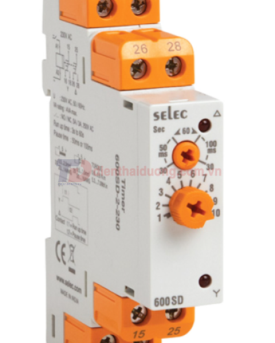 Timer khởi động Sao - Tam giác SELEC 600SD-2-230