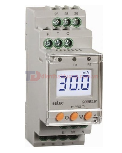 Rơ le bảo vệ dòng rò và chạm đất SELEC 900ELR-2-230V