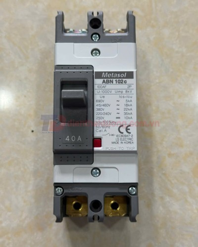 MCCB LS 2P 40A 35kA ( ABN102c )