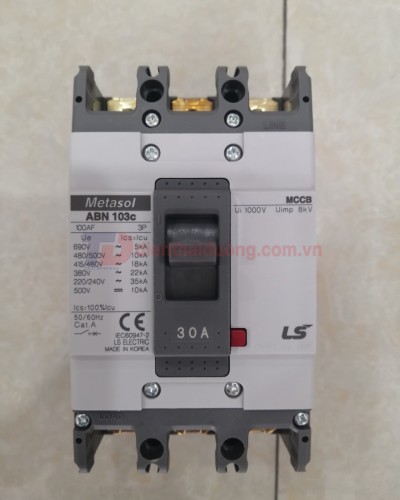 MCCB LS 3P 30A 22kA ( ABN103c )