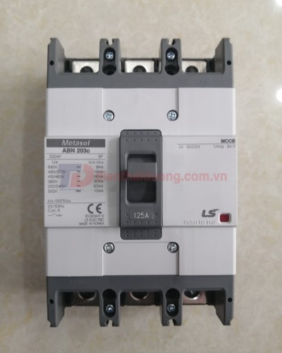 MCCB LS 3P 125A 30kA ( ABN203c )