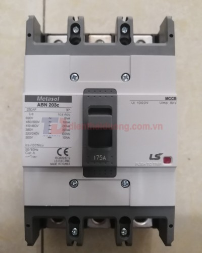 MCCB LS 3P 175A 30kA ( ABN203c )