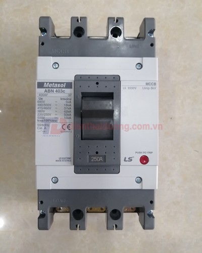 MCCB LS 3P 250A 42kA ( ABN403c )