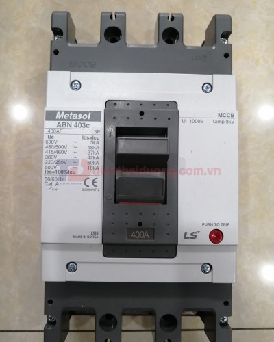 MCCB LS 3P 400A 42kA ( ABN403c )