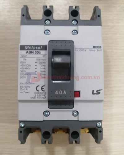 MCCB LS 3P 40A 18kA ( ABN53c )