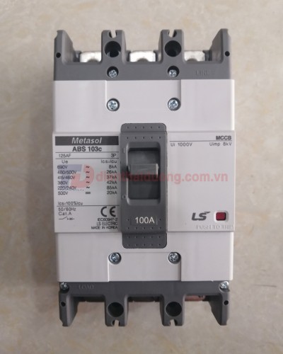 MCCB LS 3P 100A 42kA ( ABS103c )