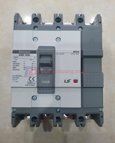 MCCB LS 4P 100A 42kA ( ABS104c )