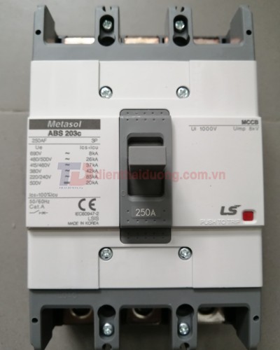 MCCB LS 3P 250A 42kA ( ABS203c )