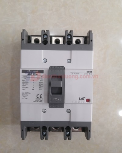 MCCB LS 3P 175A 42kA ( ABS203c )