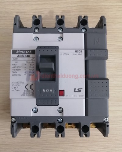 MCCB LS 4P 50A 22kA ( ABS54c )