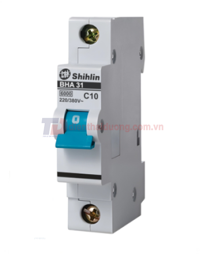 MCB SHIHLIN 1P 10A 6kA ( BHA-B3 )