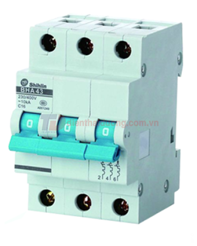 MCB SHIHLIN 3P 63A 10kA ( BHA-B4 )