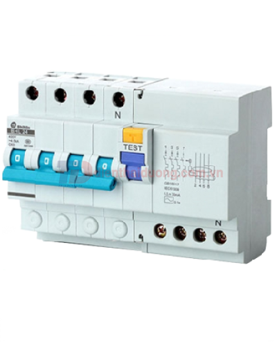 RCBO SHIHLIN 4P 6A 6kA 30mA ( BHL )