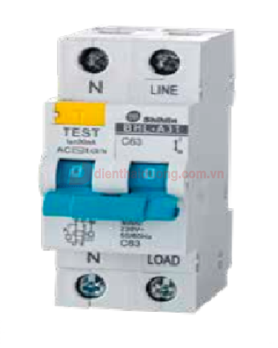 RCBO SHIHLIN 1P+N 50A 6kA 30mA ( BHL-A )