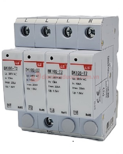 Chống sét lan truyền 4P 385V 20kA class II ( BK10S-T2 )