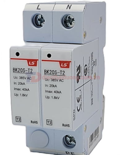 Chống sét lan truyền 2P 385V 40kA class II ( BK20S-T2 )