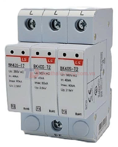 Chống sét lan truyền 3P 385V 80kA class II ( BK40S-T2 )