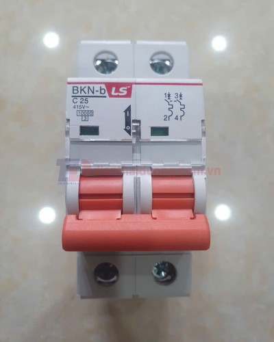 MCB LS 2P 25A 10kA ( BKN-b )