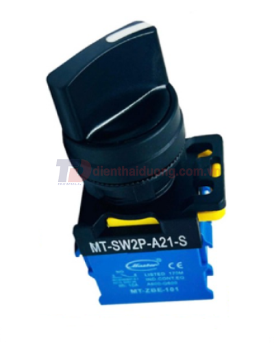 Công tắc xoay 2 vị trí MASTER 1NO ( MT-SW2P-A21-S )