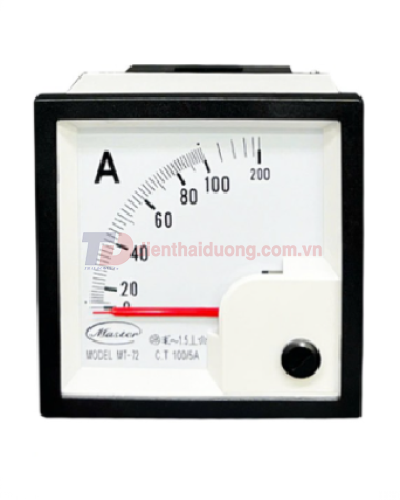 Đồng hồ Ampe MASTER 1000/5A loại ngoài trời size: 72x72 ( MT-72 )