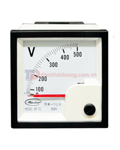 Đồng hồ Volt MASTER 500VAC size: 72x72 ( MT-72 )