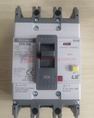 ELCB LS 2P 30A 30mA 30kA  ( EBN52c )