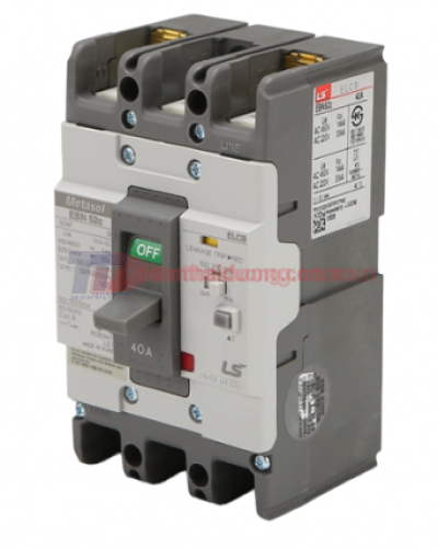 ELCB LS 2P 15A 30kA 30mA hoặc 1.2.500mA ( EBN52c )