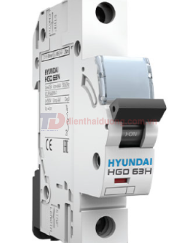 MCB HYUNDAI 1P 6A 10kA ( HGD63H )