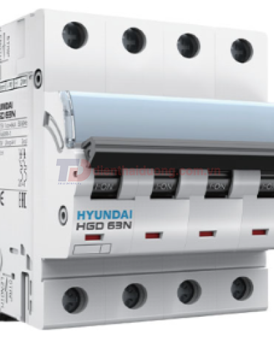 MCB HYUNDAI 4P 20A 6kA ( HGD63N )