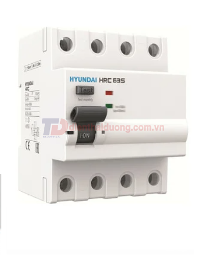 RCCB HYUNDAI 4P 16A 30mA 6kA ( HRC63S )