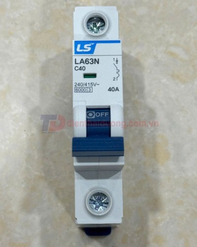 MCB LS 1P 40A 6kA ( LA63N )