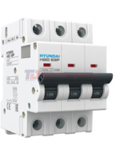 MCB HYUNDAI 3P 20A 10kA ( HGD63H )