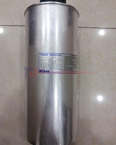 Tụ bù khô MIKRO 3P 40KVAr 440V ( MKC-445400KT )