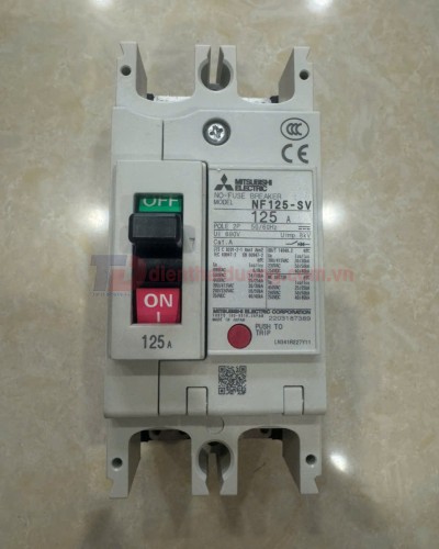 MCCB MITSUBISHI 2P 125A 50kA ( NF125-SV )